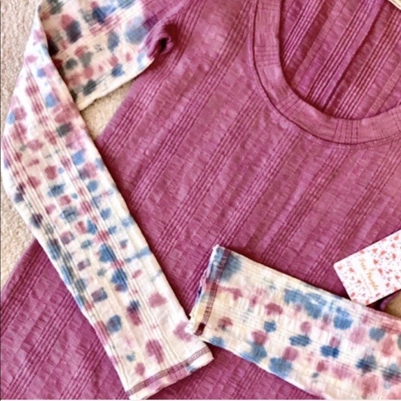 🌺🎉HP🎉🌺 NWT Free People Big Sur Tie Dye Top - Picture 6 of 13
